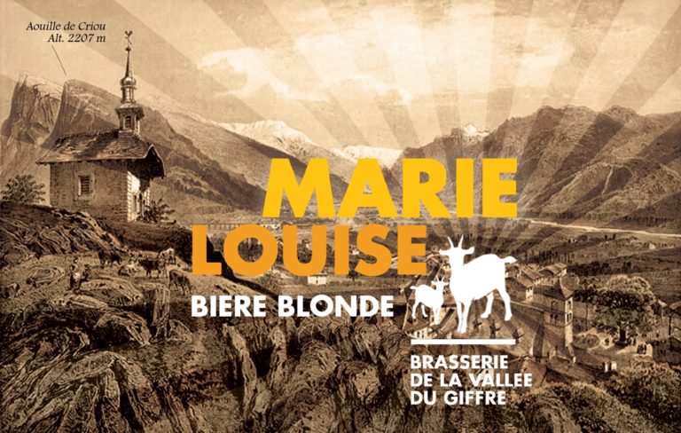 Criou Samoens Haute Savoie MARIE LOUISE bières blonde
